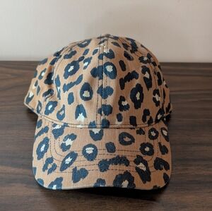 Leopard Print Women's Cap